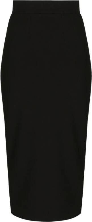 Dolce & Gabbana Elegante Pencilskirts Black Dames