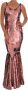 Dolce & Gabbana Betoverende Siciliaanse Sprookjesachtige Paillettenjurk Pink Dames - Thumbnail 1