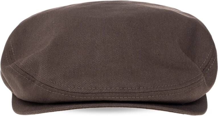 Dolce & Gabbana Platte pet met logo Bruin Heren
