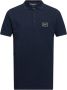 Dolce & Gabbana Blauw Poloshirt Stijlvol Metalen Logo Blue Heren - Thumbnail 1