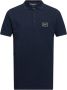 Dolce & Gabbana Logo Piquet Katoenen Poloshirt Blue Heren - Thumbnail 1