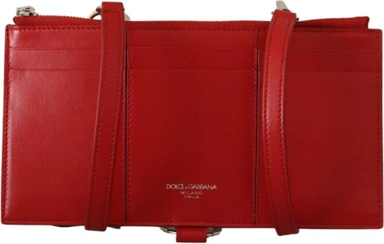 Dolce & Gabbana Portefeuillekaarthouders Rood Dames