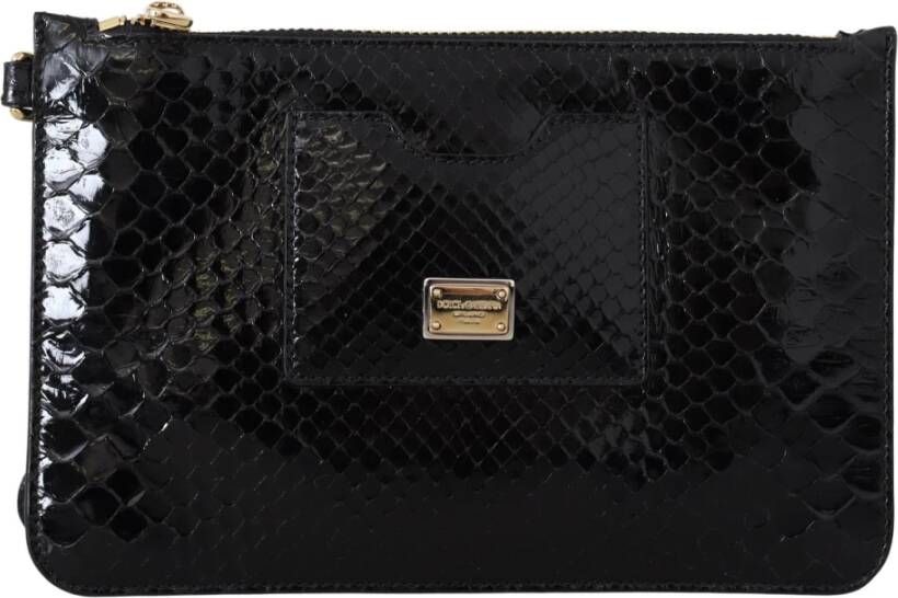 Dolce & Gabbana Portemonnee Zwart Dames