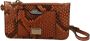 Dolce & Gabbana Prachtige Agnese Python Leren Portemonnee met Polsband Brown Dames - Thumbnail 1
