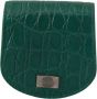 Dolce & Gabbana Exotische Huiden Condoomhoesje Portemonnee Green Dames - Thumbnail 1