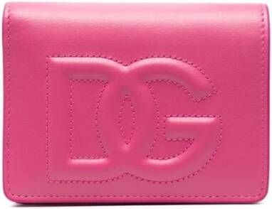 Dolce & Gabbana Portemonnee kaarthouder Roze Dames