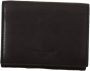Dolce & Gabbana Zwarte Leren Trifold Portemonnee Riem Multi Kit Portemonnee Black Unisex - Thumbnail 1