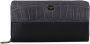 Dolce & Gabbana Zwarte ritssluiting rondom Continental Clutch lederen portemonnee Black - Thumbnail 1