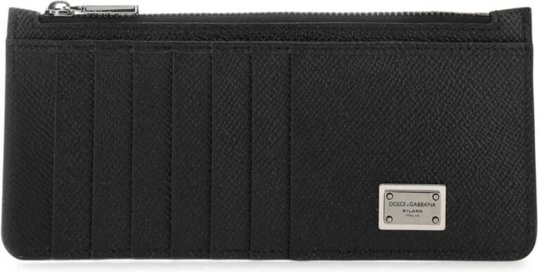 Dolce & Gabbana Kaarthouder Houd je Essentials Georganiseerd Black Heren