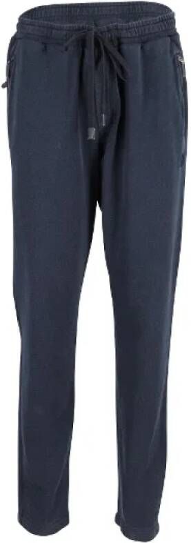 Dolce & Gabbana Pre-owned Cotton bottoms Blauw Dames