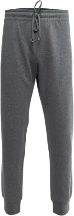 Dolce & Gabbana Pre-owned Cotton bottoms Grijs Dames