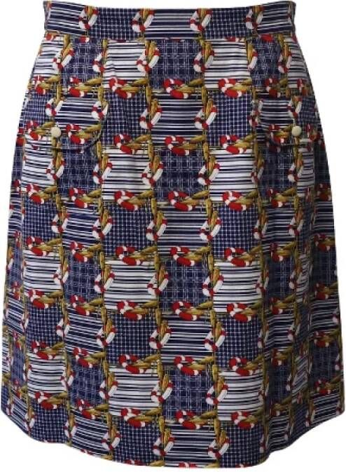 Dolce & Gabbana Pre-owned Cotton bottoms Meerkleurig Dames