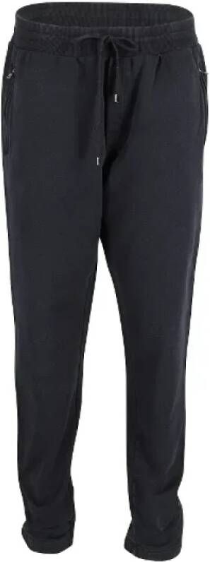 Dolce & Gabbana Pre-owned Cotton bottoms Zwart Dames