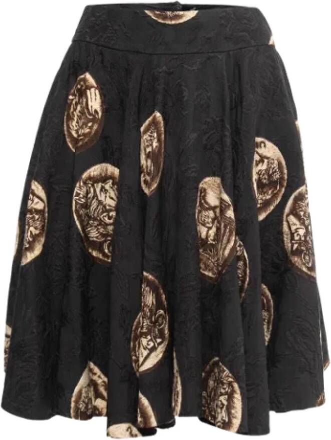Dolce & Gabbana Pre-owned Cotton bottoms Zwart Dames