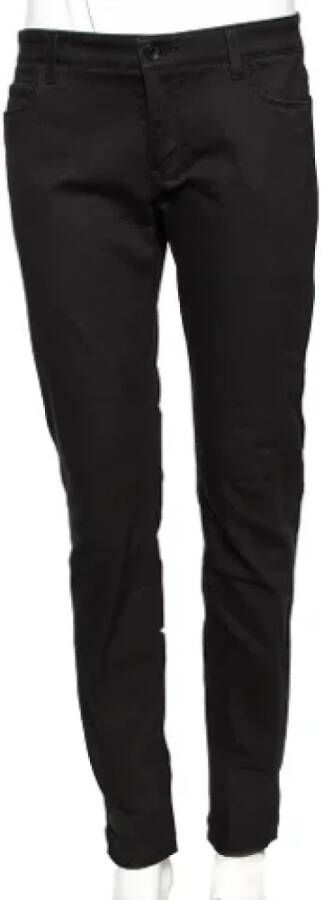 Dolce & Gabbana Pre-owned Cotton bottoms Zwart Dames
