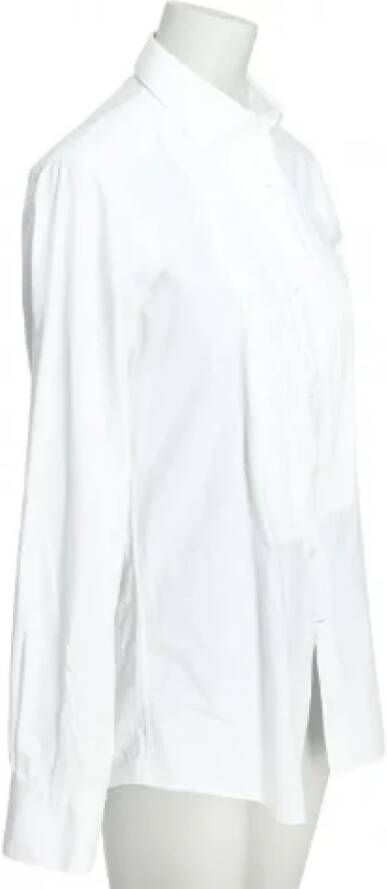 Dolce & Gabbana Pre-owned Cotton tops White Dames