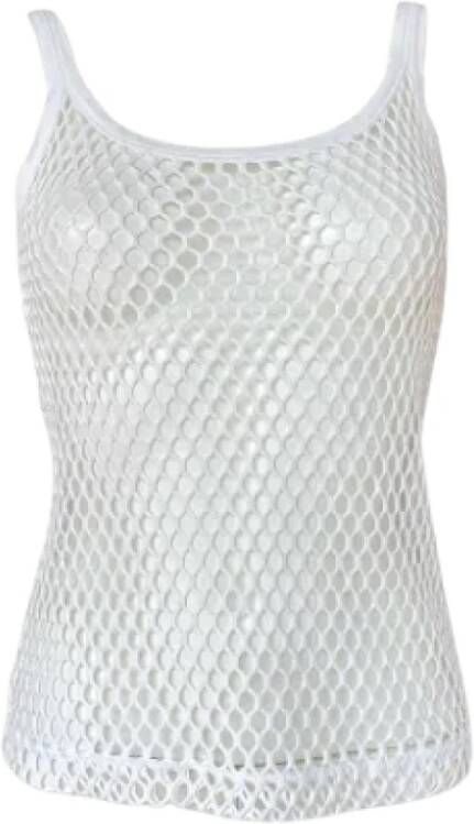 Dolce & Gabbana Pre-owned Cotton tops White Dames