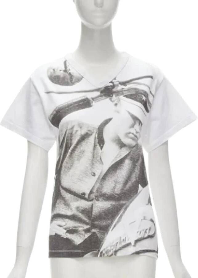 Dolce & Gabbana Pre-owned Cotton tops Wit Dames
