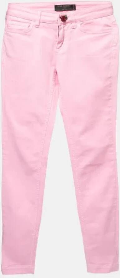 Dolce & Gabbana Pre-owned Denim jeans Roze Dames