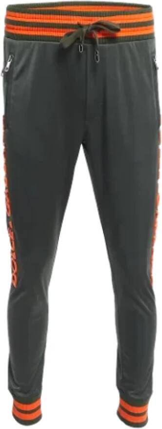 Dolce & Gabbana Pre-owned Fabric bottoms Groen Dames