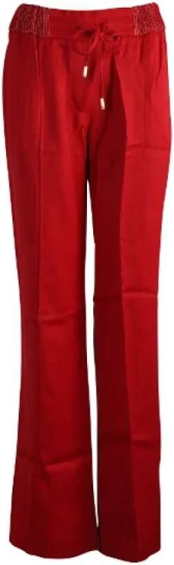 Dolce & Gabbana Pre-owned Fabric bottoms Rood Dames