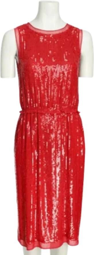 Dolce & Gabbana Pre-owned Fabric dresses Rood Dames