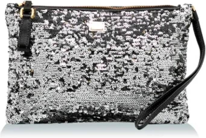 Dolce & Gabbana Pre-owned Fabric handbags Grijs Dames