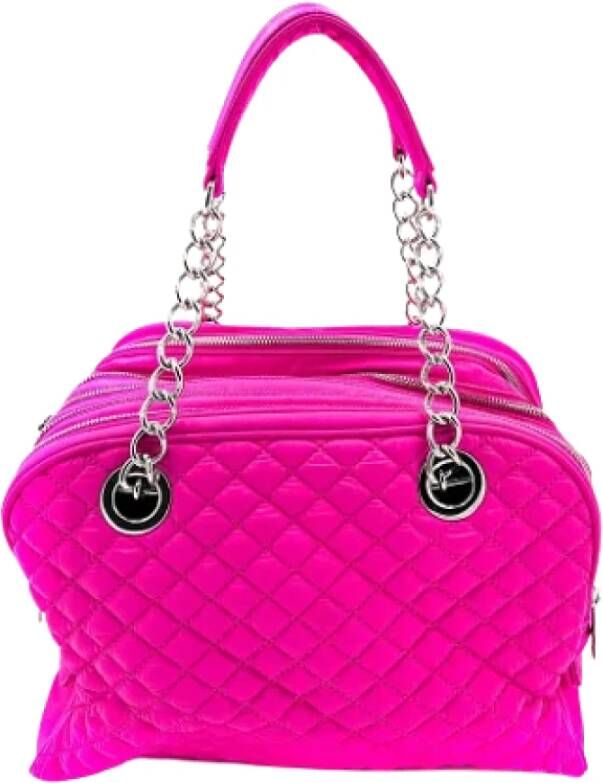 Dolce & Gabbana Pre-owned Fabric handbags Roze Dames