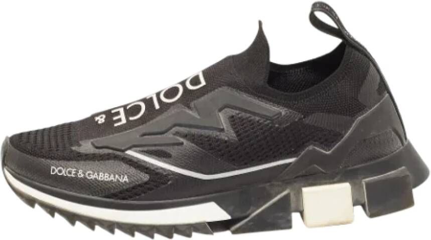 Dolce & Gabbana Pre-owned Fabric sneakers Zwart Dames