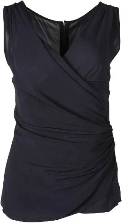 Dolce & Gabbana Pre-owned Fabric tops Blauw Dames