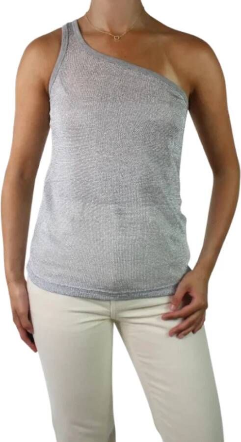 Dolce & Gabbana Pre-owned Fabric tops Grijs Dames