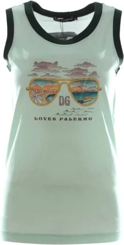 Dolce & Gabbana Pre-owned Fabric tops Groen Dames