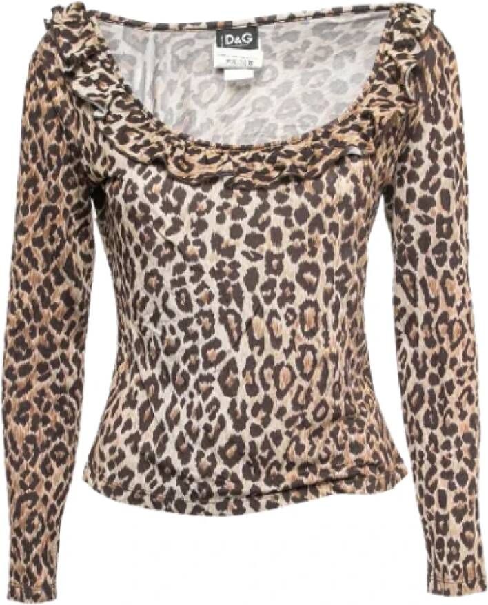 Dolce & Gabbana Pre-owned Fabric tops Meerkleurig Dames