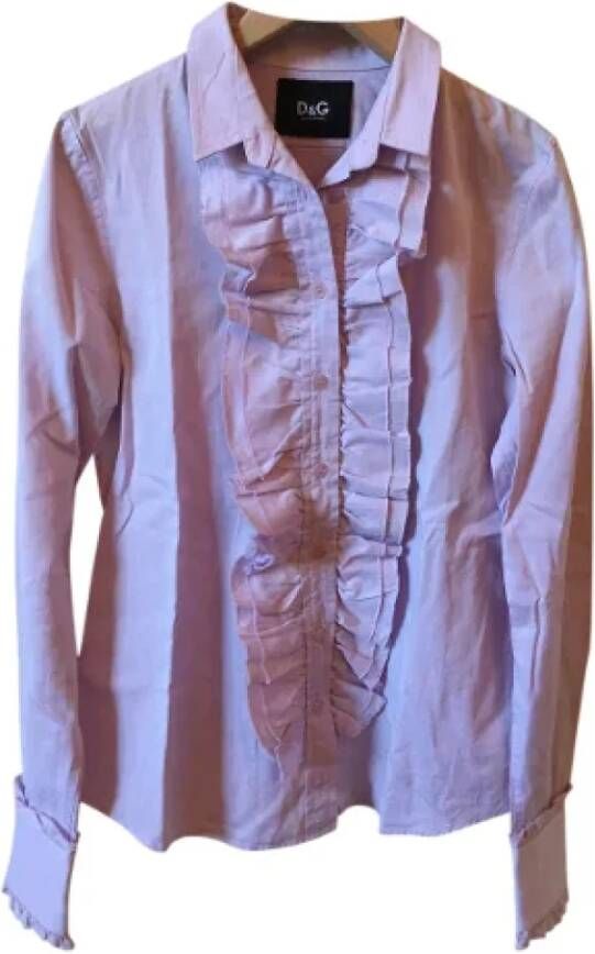 Dolce & Gabbana Pre-owned Fabric tops Roze Dames