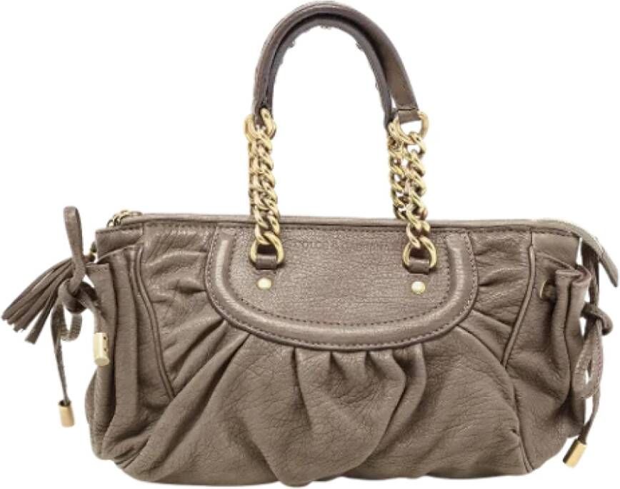 Dolce & Gabbana Pre-owned Leather handbags Groen Dames