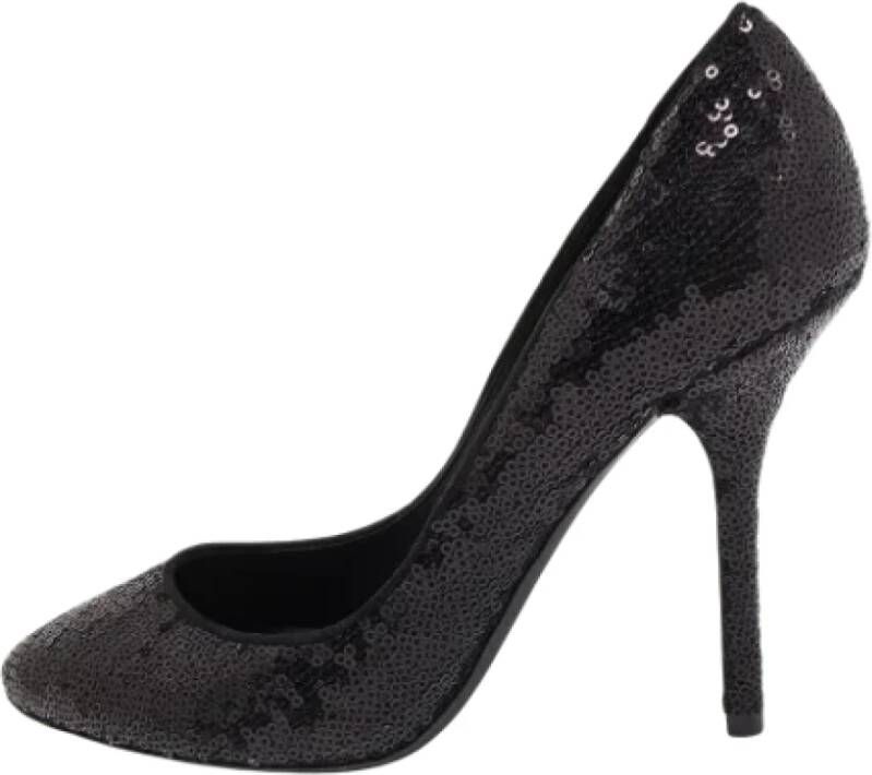 Dolce & Gabbana Pre-owned Leather heels Zwart Dames