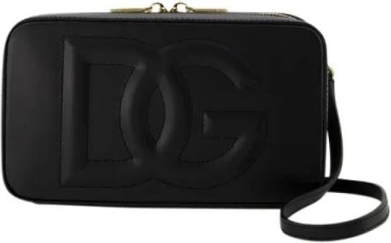 Dolce & Gabbana Pre-owned Leather shoulder-bags Zwart Dames