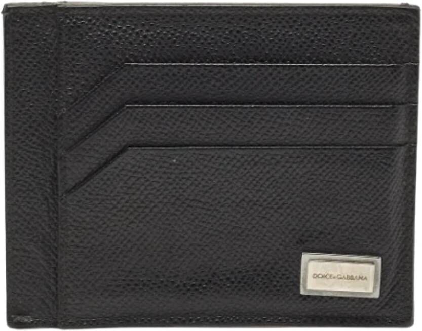 Dolce & Gabbana Pre-owned Leather wallets Zwart Dames