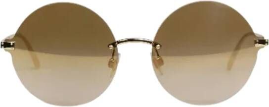 Dolce & Gabbana Pre-owned Plastic sunglasses Yellow Dames
