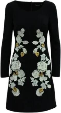 Dolce & Gabbana Pre-owned Polyester dresses Zwart Dames