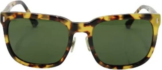 Dolce & Gabbana Pre-owned Acetate sunglasses Bruin Unisex
