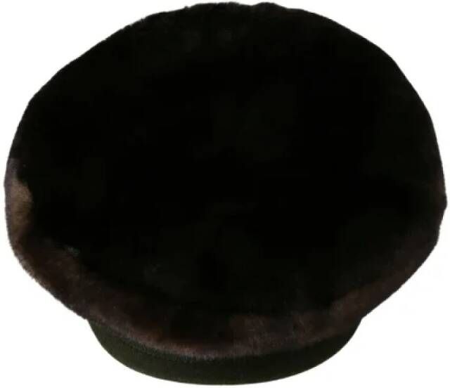 Dolce & Gabbana Pre-owned Cashmere hats Bruin Dames