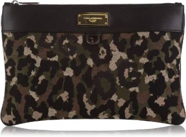 Dolce & Gabbana Pre-owned Fabric handbags Bruin Dames
