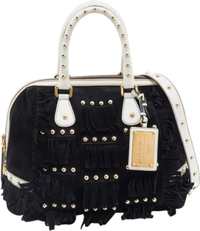 Dolce & Gabbana Pre-owned Fabric handbags Zwart Dames