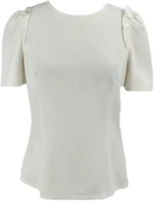 Dolce & Gabbana Pre-owned Pre-owned Fabric tops Beige Dames