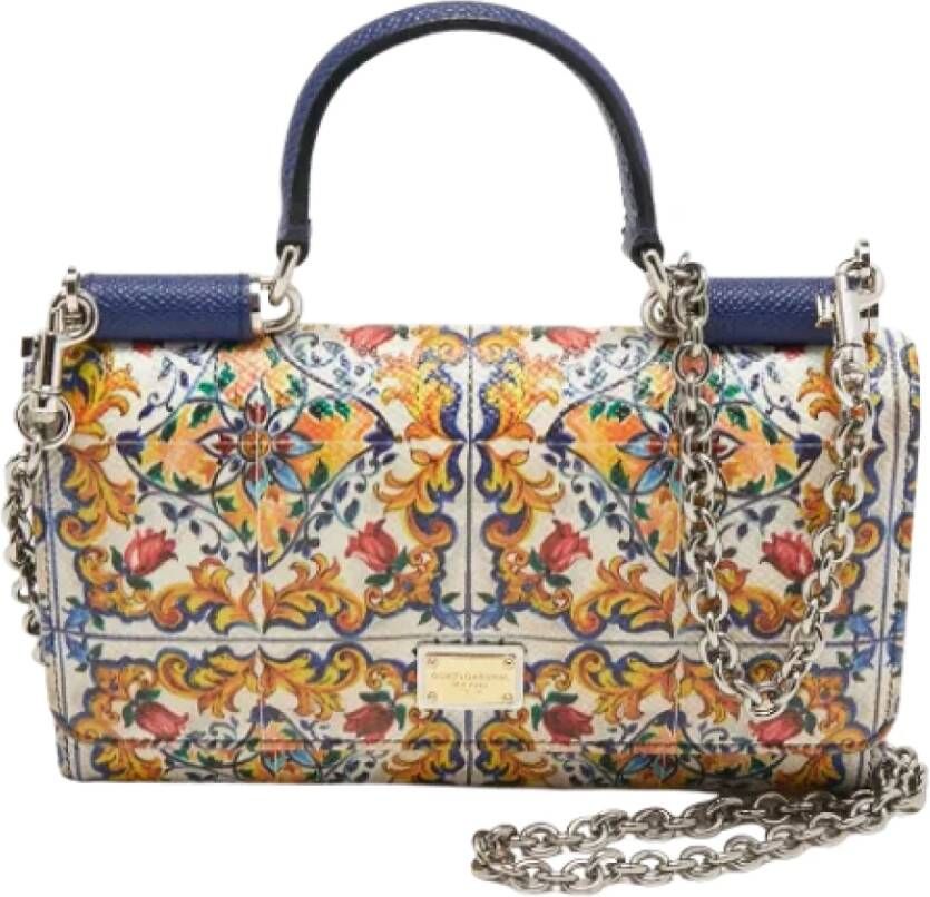 Dolce & Gabbana Pre-owned Pre-owned Fabric wallets Bruin Dames