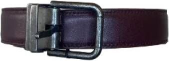 Dolce & Gabbana Pre-owned Leather belts Bruin Unisex