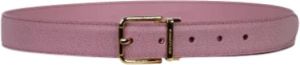 Dolce & Gabbana Pre-owned Pre-owned Leather belts Roze Dames