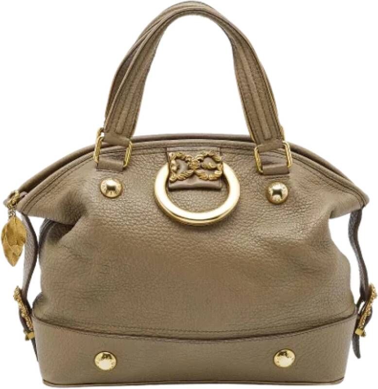 Dolce & Gabbana Pre-owned Leather handbags Bruin Dames