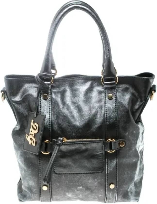 Dolce & Gabbana Pre-owned Leather handbags Grijs Dames